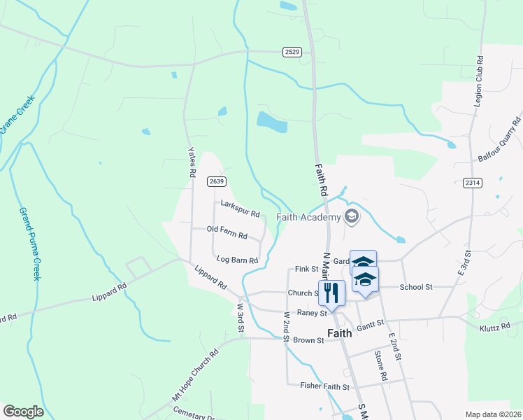 map of restaurants, bars, coffee shops, grocery stores, and more near 280 Larkspur Road in Salisbury