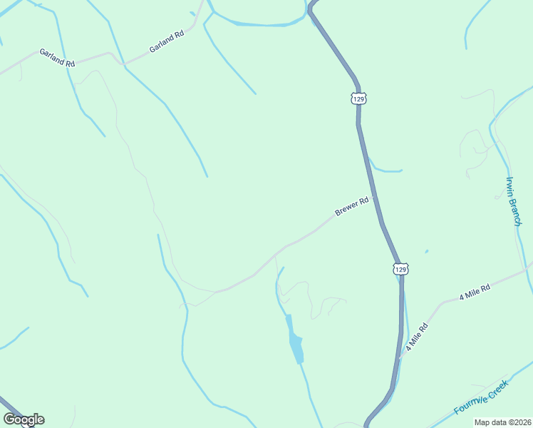 map of restaurants, bars, coffee shops, grocery stores, and more near 7249 Brewer Road in Maryville