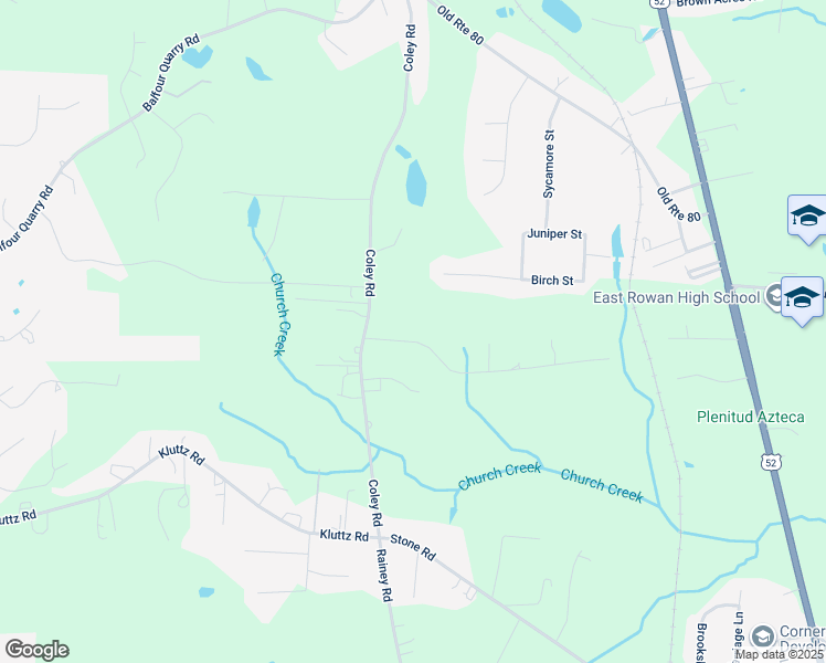 map of restaurants, bars, coffee shops, grocery stores, and more near 1095 Pop Eller Drive in Salisbury