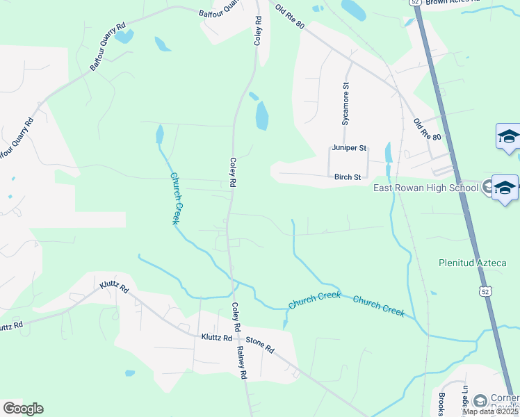 map of restaurants, bars, coffee shops, grocery stores, and more near 1095 Pop Eller Drive in Salisbury