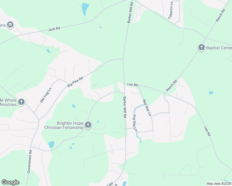 map of restaurants, bars, coffee shops, grocery stores, and more near 84 Slate Top House Road in Clayton