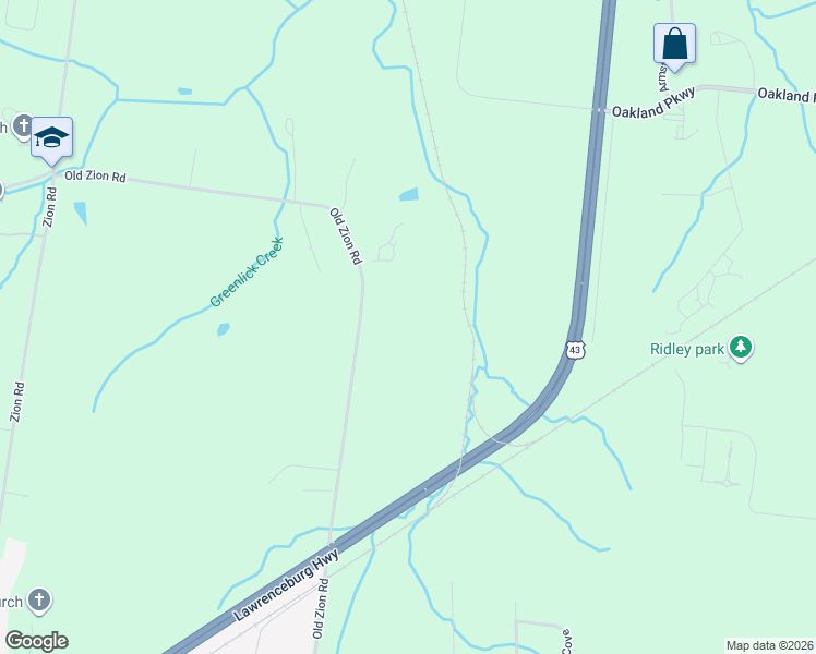 map of restaurants, bars, coffee shops, grocery stores, and more near 6720 Old Zion Road in Columbia