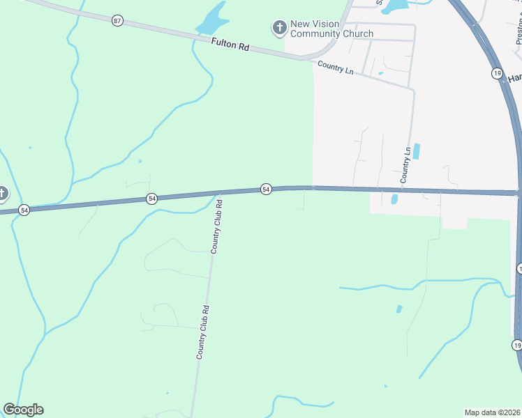 map of restaurants, bars, coffee shops, grocery stores, and more near 2334 Tennessee 54 in Brownsville