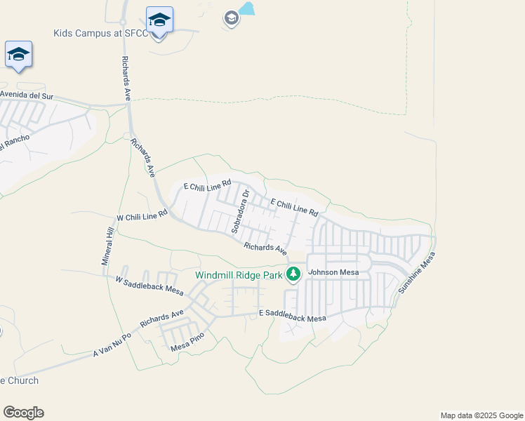 map of restaurants, bars, coffee shops, grocery stores, and more near 2 Basket Maker Court in Santa Fe