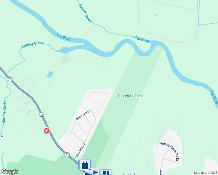 map of restaurants, bars, coffee shops, grocery stores, and more near 4000 Jared Court in Greenville