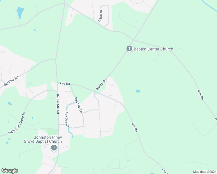map of restaurants, bars, coffee shops, grocery stores, and more near 52 Lee Woods Drive in Clayton
