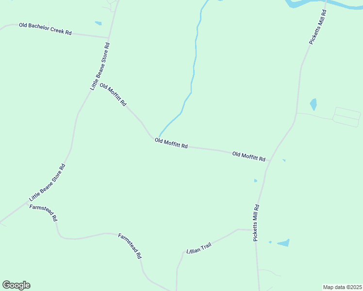 map of restaurants, bars, coffee shops, grocery stores, and more near Old Moffitt Road in Randolph County