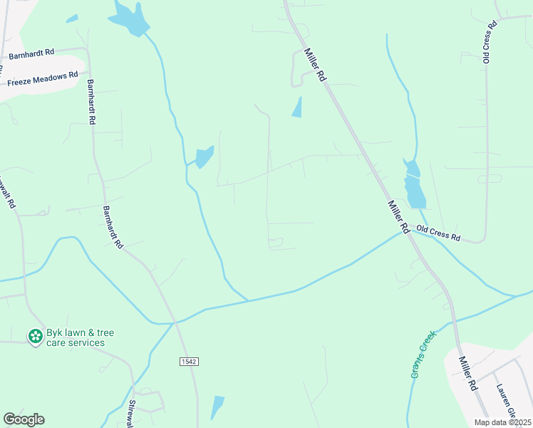 map of restaurants, bars, coffee shops, grocery stores, and more near Country Meadow Trail in China Grove