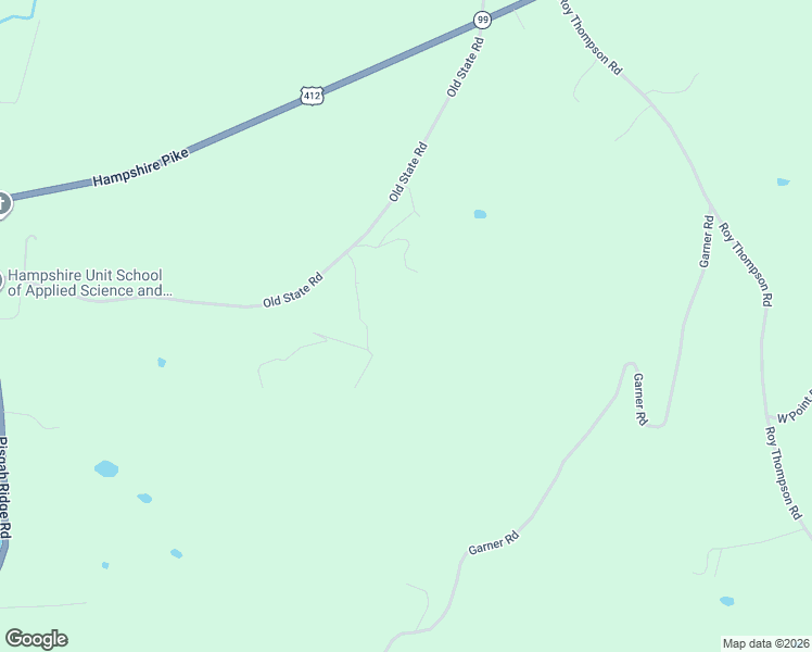 map of restaurants, bars, coffee shops, grocery stores, and more near 4058 Old State Road in Hampshire