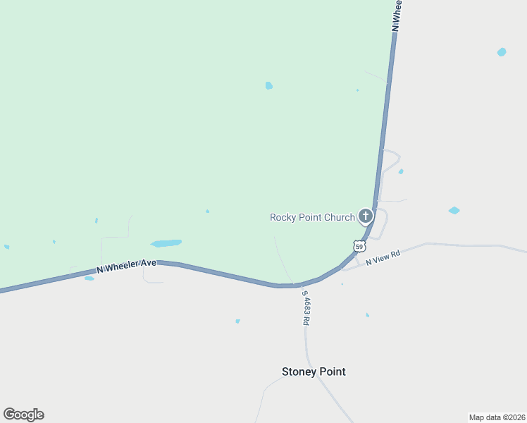 map of restaurants, bars, coffee shops, grocery stores, and more near 98044 U.S. 59 in Sallisaw