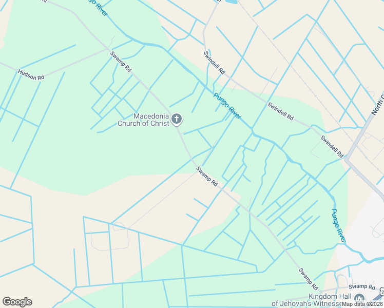 map of restaurants, bars, coffee shops, grocery stores, and more near 450 Swamp Road in Pantego
