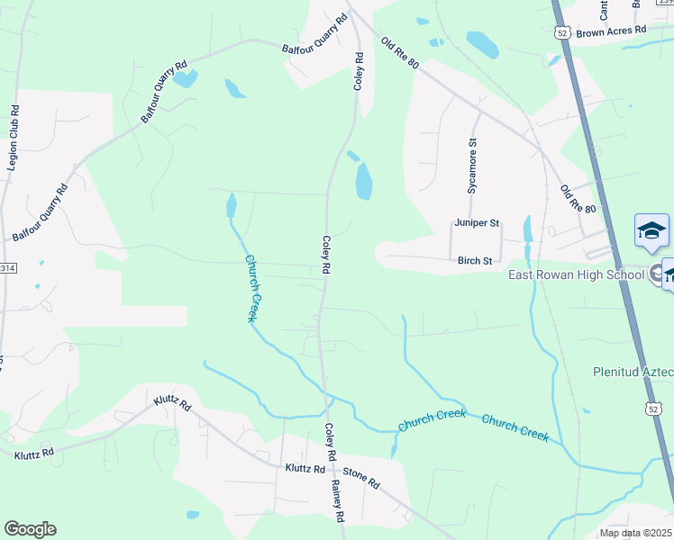 map of restaurants, bars, coffee shops, grocery stores, and more near 625 Coley Road in Salisbury