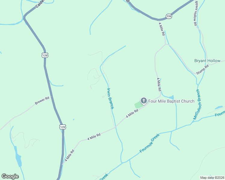 map of restaurants, bars, coffee shops, grocery stores, and more near 2110 Bob Irwin Road in Maryville