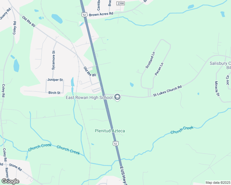 map of restaurants, bars, coffee shops, grocery stores, and more near 170 Saint Lukes Church Road in Salisbury