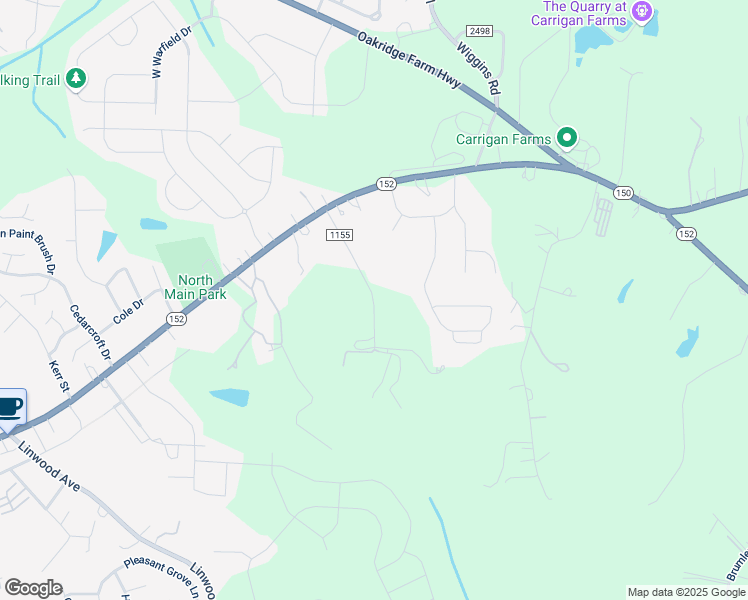 map of restaurants, bars, coffee shops, grocery stores, and more near 100 Azalea Road in Mooresville