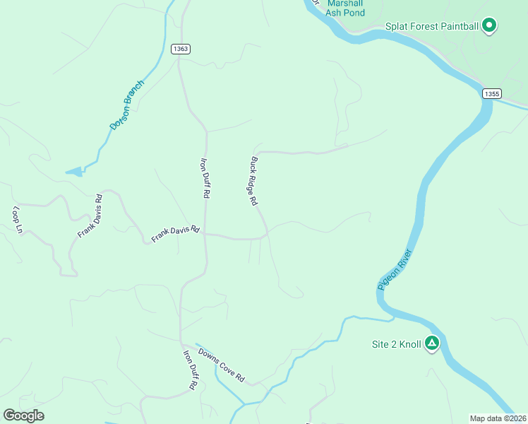 map of restaurants, bars, coffee shops, grocery stores, and more near 324 Buck Ridge Road in Waynesville