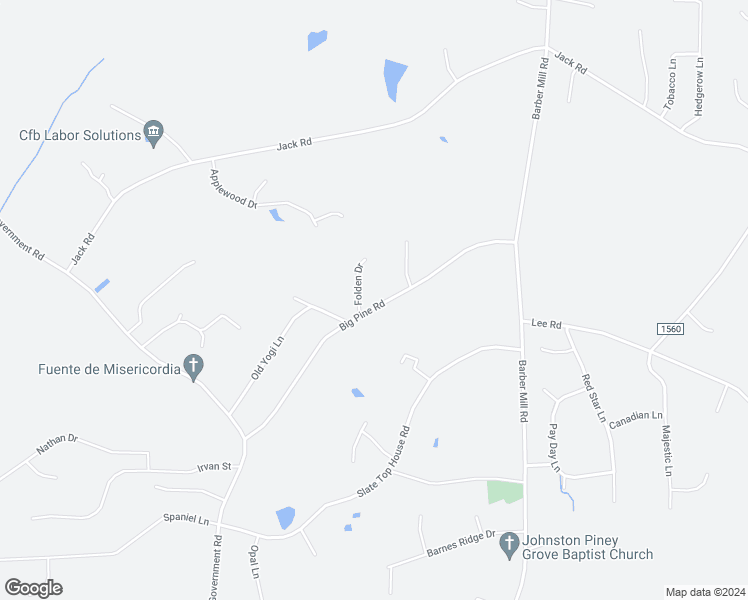 map of restaurants, bars, coffee shops, grocery stores, and more near 314 Big Pine Road in Clayton
