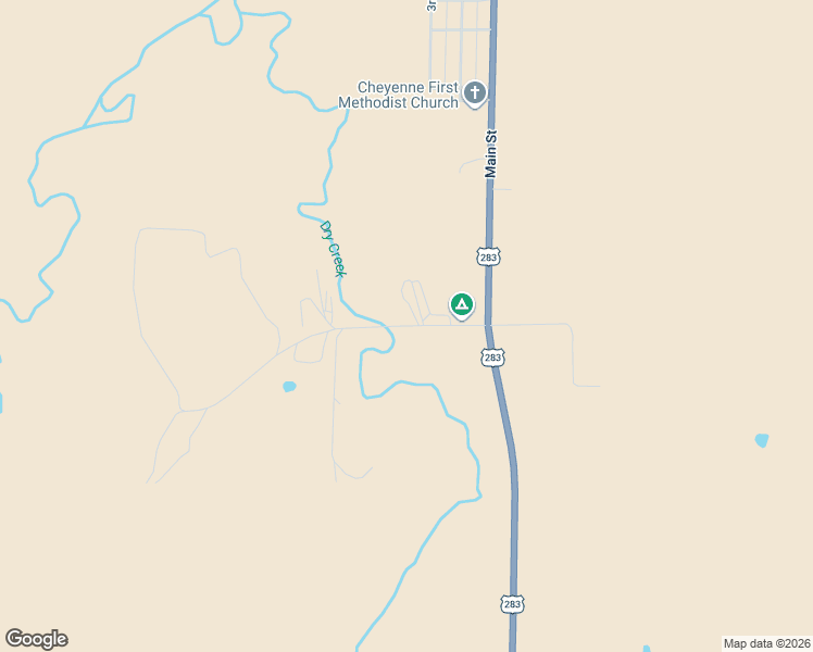 map of restaurants, bars, coffee shops, grocery stores, and more near Water Plant Road in Cheyenne