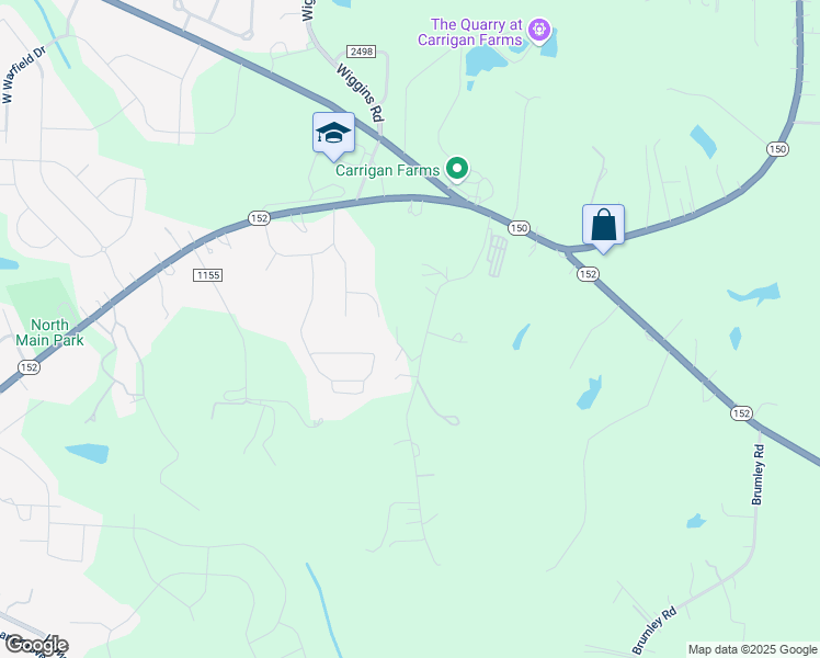 map of restaurants, bars, coffee shops, grocery stores, and more near Alexander Acres Road in Mooresville