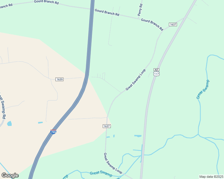 map of restaurants, bars, coffee shops, grocery stores, and more near 7115 Fate Road in Lucama