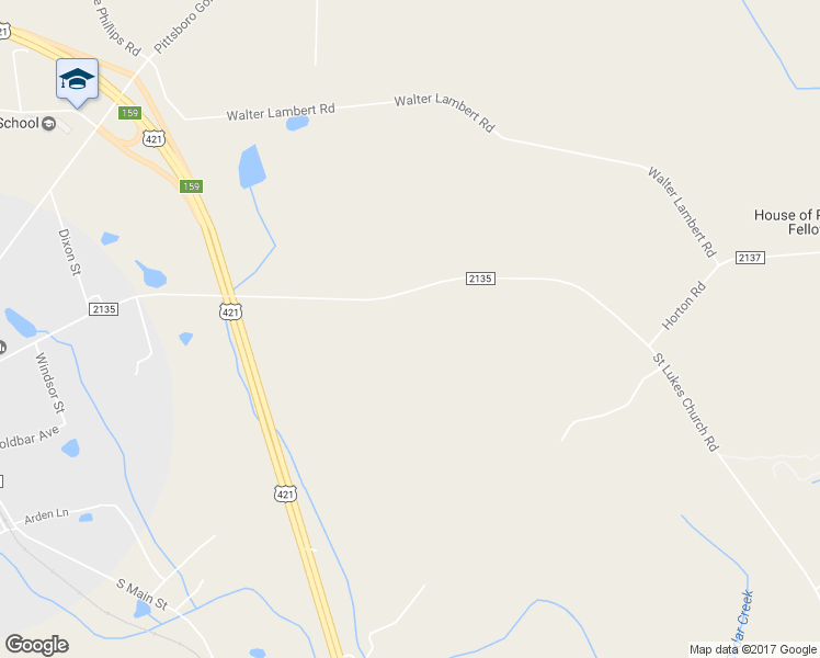 map of restaurants, bars, coffee shops, grocery stores, and more near 1104 Saint Lukes Church Road in Goldston