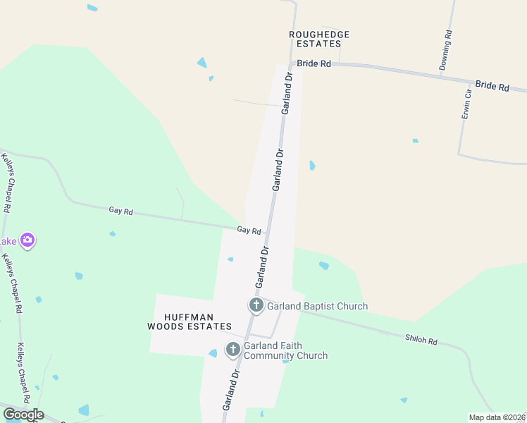 map of restaurants, bars, coffee shops, grocery stores, and more near 2117 Garland Drive in Covington