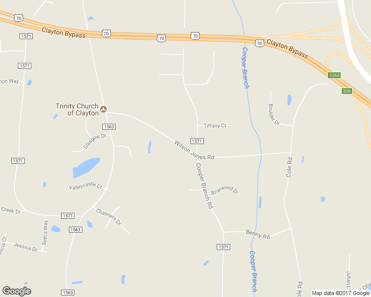 map of restaurants, bars, coffee shops, grocery stores, and more near 499 Wilson Jones Road in Clayton