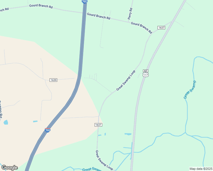 map of restaurants, bars, coffee shops, grocery stores, and more near 7116 Fate Road in Lucama