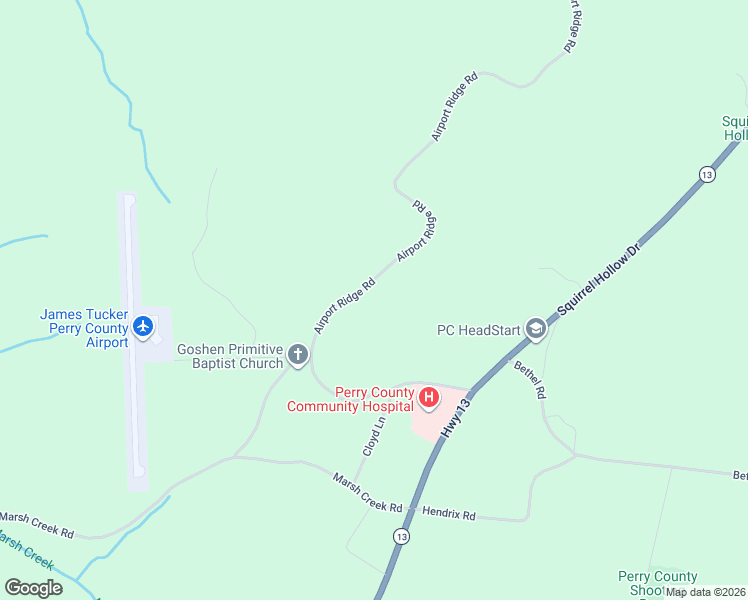 map of restaurants, bars, coffee shops, grocery stores, and more near 3134 Airport Ridge Road in Linden