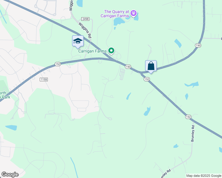 map of restaurants, bars, coffee shops, grocery stores, and more near 167 Alexander Acres Road in Mooresville