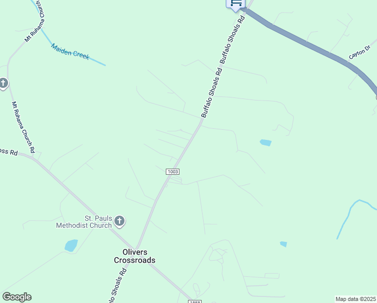 map of restaurants, bars, coffee shops, grocery stores, and more near 3202 Buffalo Shoals Road in Newton