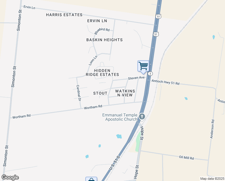 map of restaurants, bars, coffee shops, grocery stores, and more near 355 Sunset Avenue in Covington