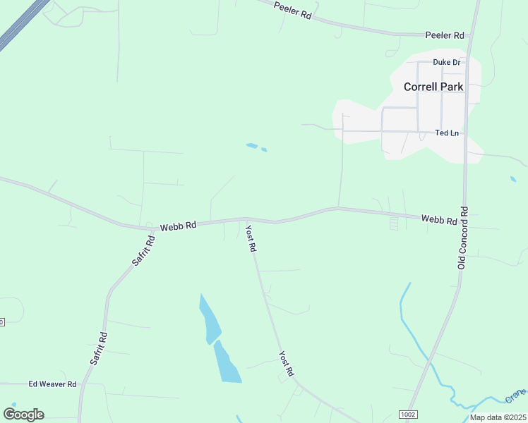map of restaurants, bars, coffee shops, grocery stores, and more near 1700 Webb Road in Salisbury