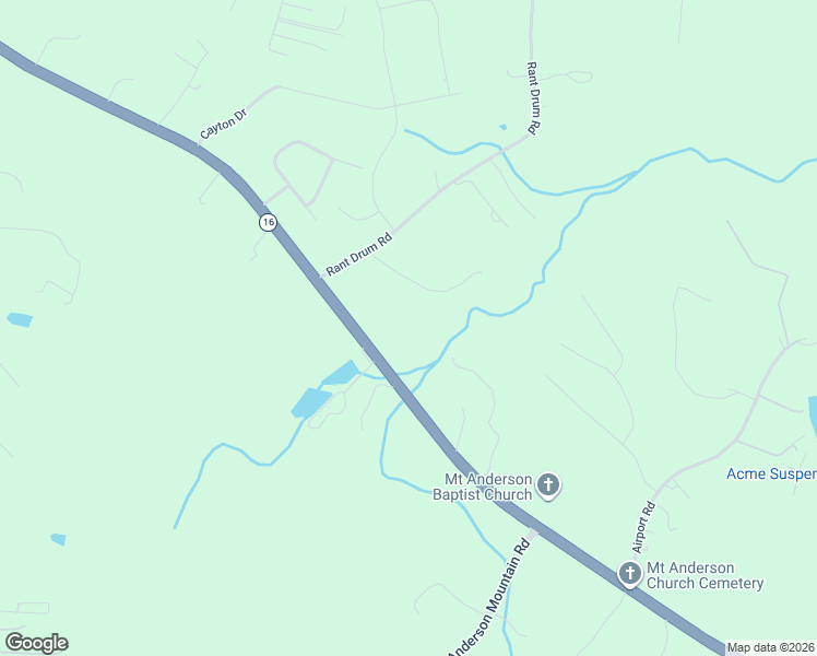 map of restaurants, bars, coffee shops, grocery stores, and more near 4626 South Nc 16 Highway in Maiden
