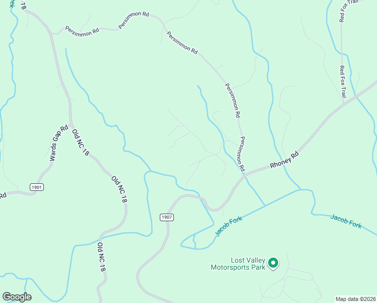 map of restaurants, bars, coffee shops, grocery stores, and more near 4934 Rocky Ridge Road in Connelly Springs