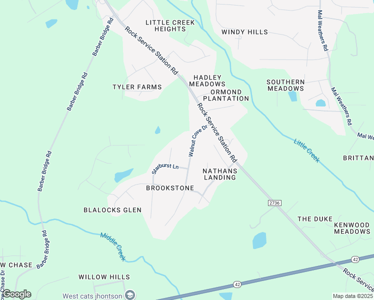 map of restaurants, bars, coffee shops, grocery stores, and more near 6628 Walnut Cove Drive in Raleigh