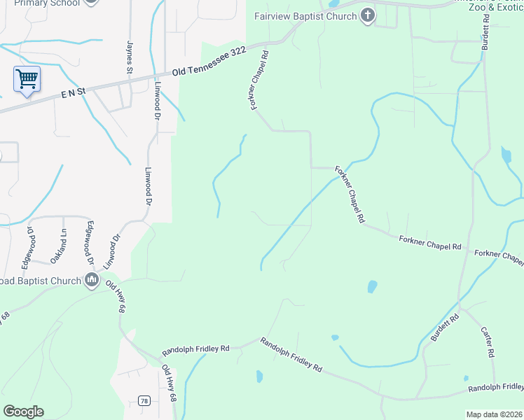 map of restaurants, bars, coffee shops, grocery stores, and more near 196 Southside Road in Sweetwater