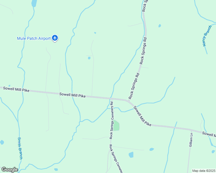 map of restaurants, bars, coffee shops, grocery stores, and more near 2417 Sowell Mill Pike in Columbia