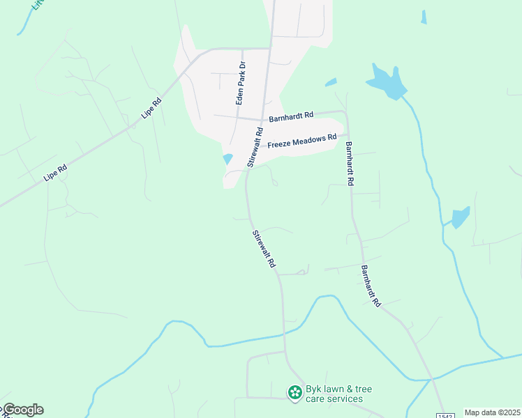 map of restaurants, bars, coffee shops, grocery stores, and more near 1665 Stirewalt Road in China Grove