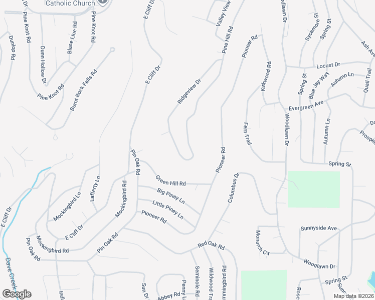 map of restaurants, bars, coffee shops, grocery stores, and more near 124 Eagle Ridge Trce in Fairfield Bay