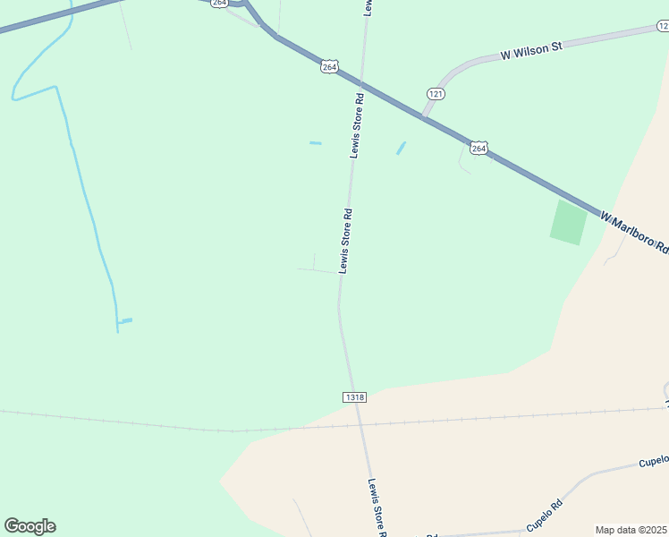 map of restaurants, bars, coffee shops, grocery stores, and more near 791 Lewis Store Road in Farmville