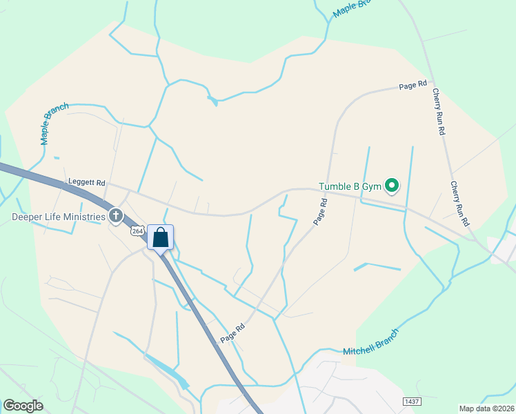 map of restaurants, bars, coffee shops, grocery stores, and more near Leggett Road in Washington