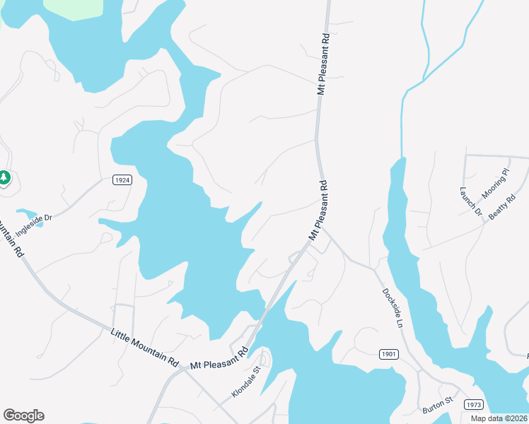 map of restaurants, bars, coffee shops, grocery stores, and more near 7124 Beargrass Road in Sherrills Ford