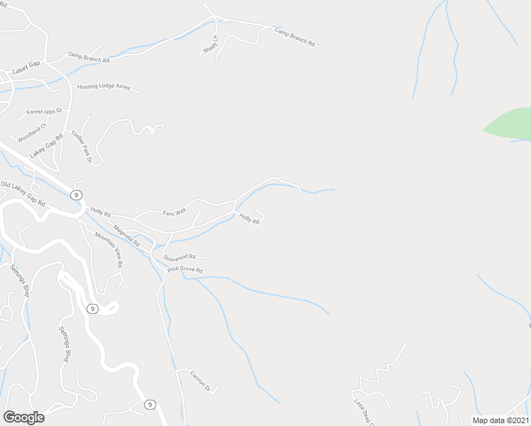 map of restaurants, bars, coffee shops, grocery stores, and more near 406 Ivy Road in Black Mountain