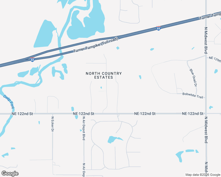 map of restaurants, bars, coffee shops, grocery stores, and more near 12609 Teakwood Road in Edmond