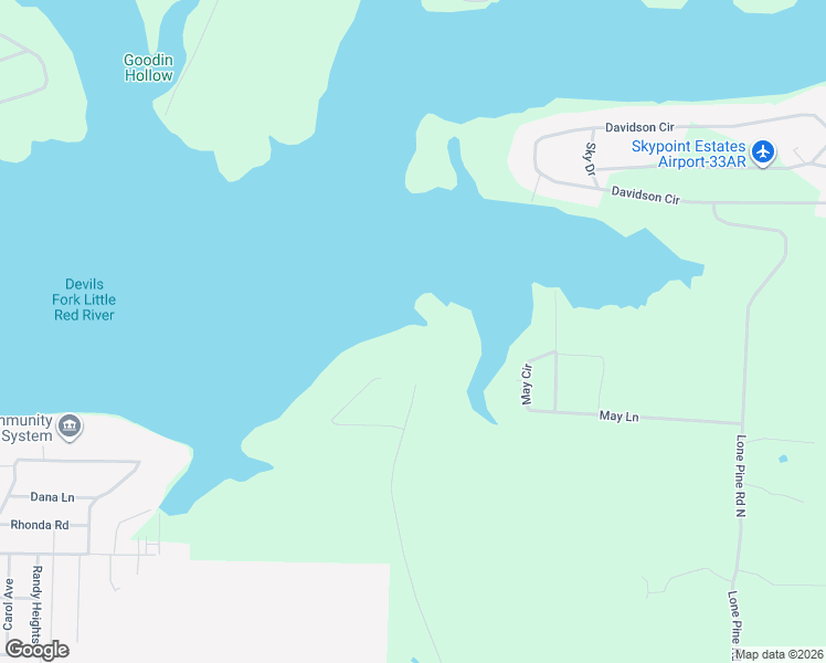 map of restaurants, bars, coffee shops, grocery stores, and more near in Greers Ferry