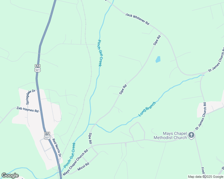 map of restaurants, bars, coffee shops, grocery stores, and more near 1351 Wise Lane in Newton