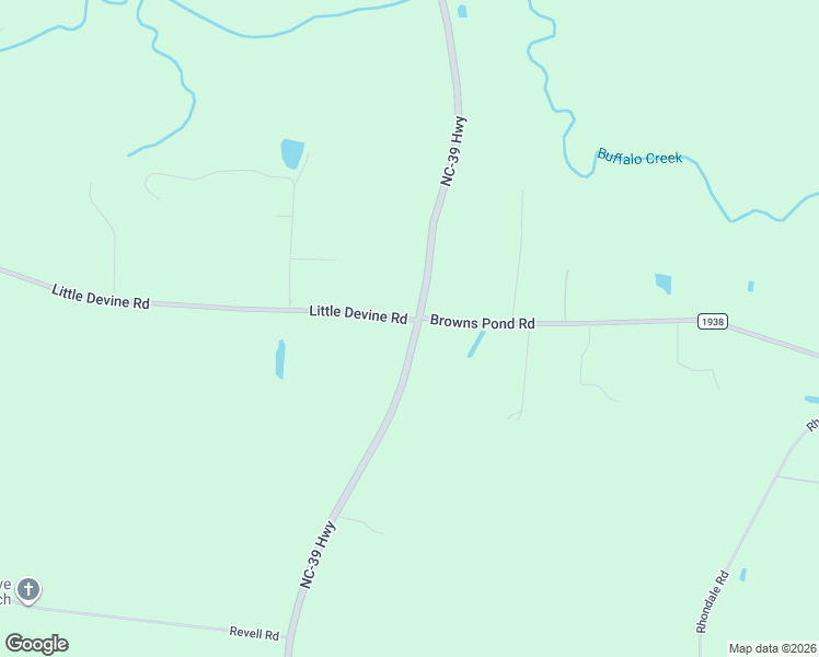 map of restaurants, bars, coffee shops, grocery stores, and more near 2795 North Carolina 39 in Selma