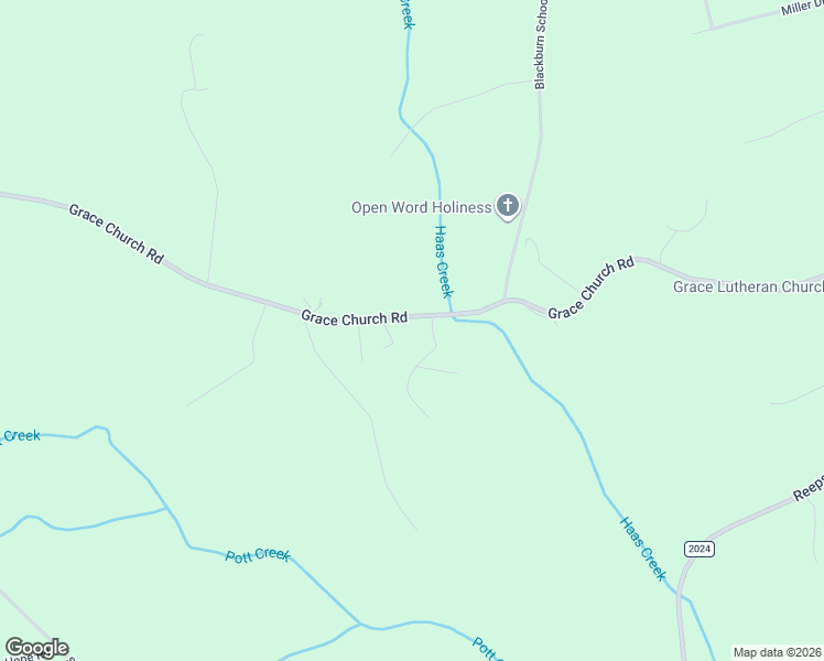 map of restaurants, bars, coffee shops, grocery stores, and more near 4363 Grace Church Road in Newton