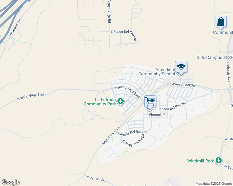 map of restaurants, bars, coffee shops, grocery stores, and more near 10 Avenida Vista Esquisita in Santa Fe